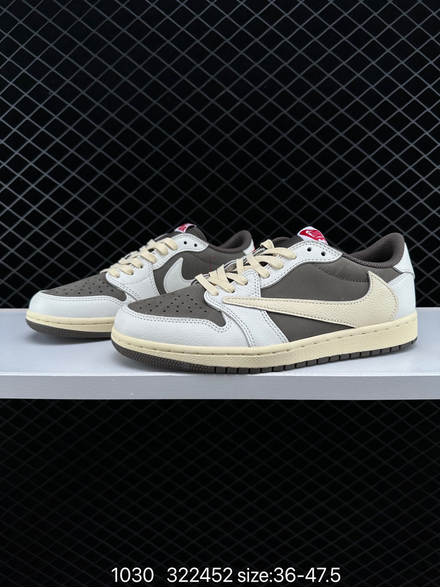 Travis Scott x Air Jordan 1 Low OG “Black Phantom